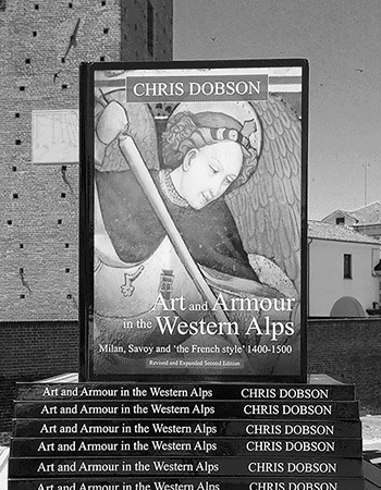 Book about 15th century Italian armour in the French style by Chris Dobson
